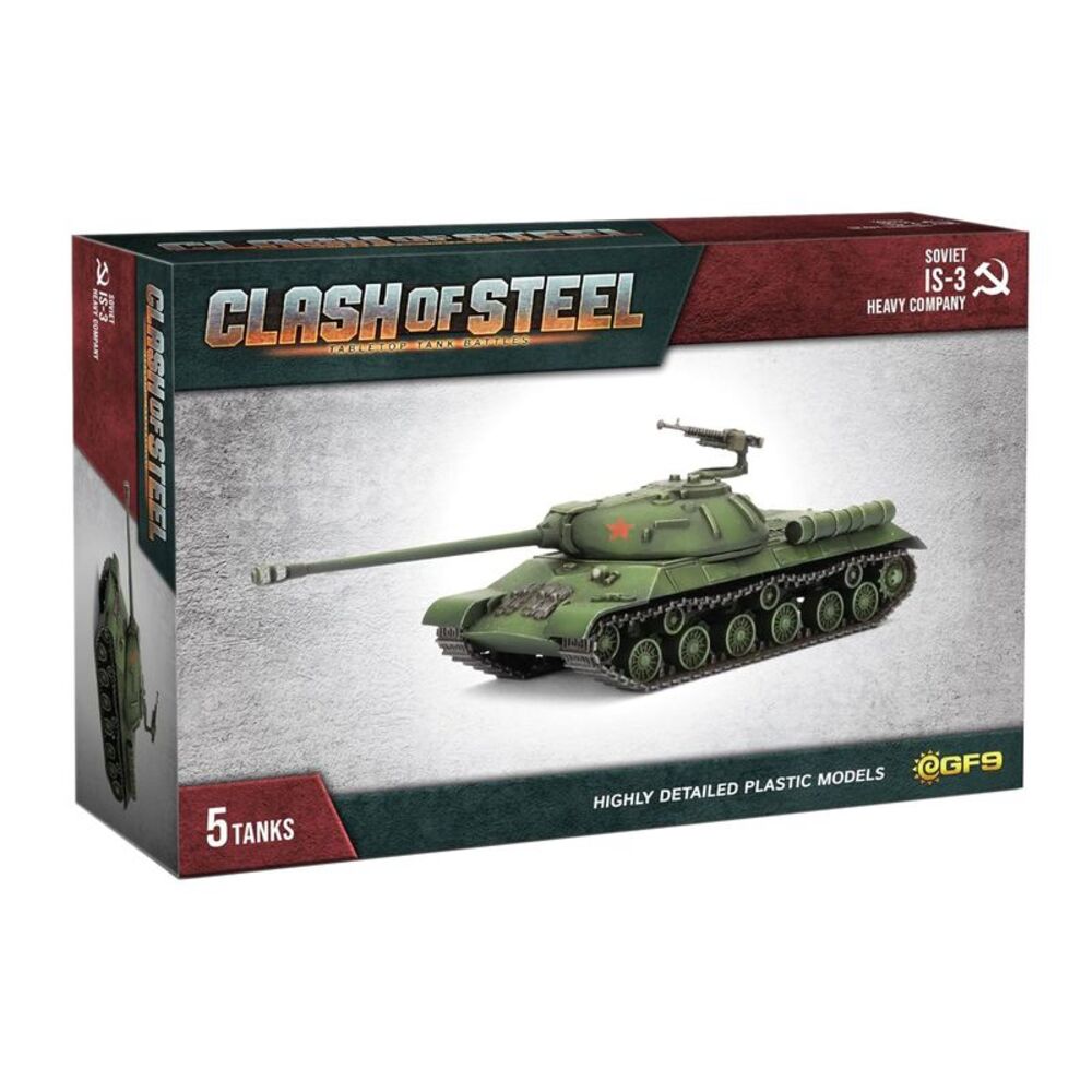 Clash of Steel: Tabletop Tank Battles - Soviet IS-3 Heavy Company